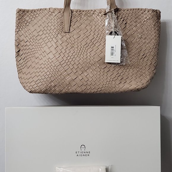 Etienne Aigner Handbags - GIFTEtienne Aigner Tote | Irena tote Sand – Womens w/ Dust Bag and Box!